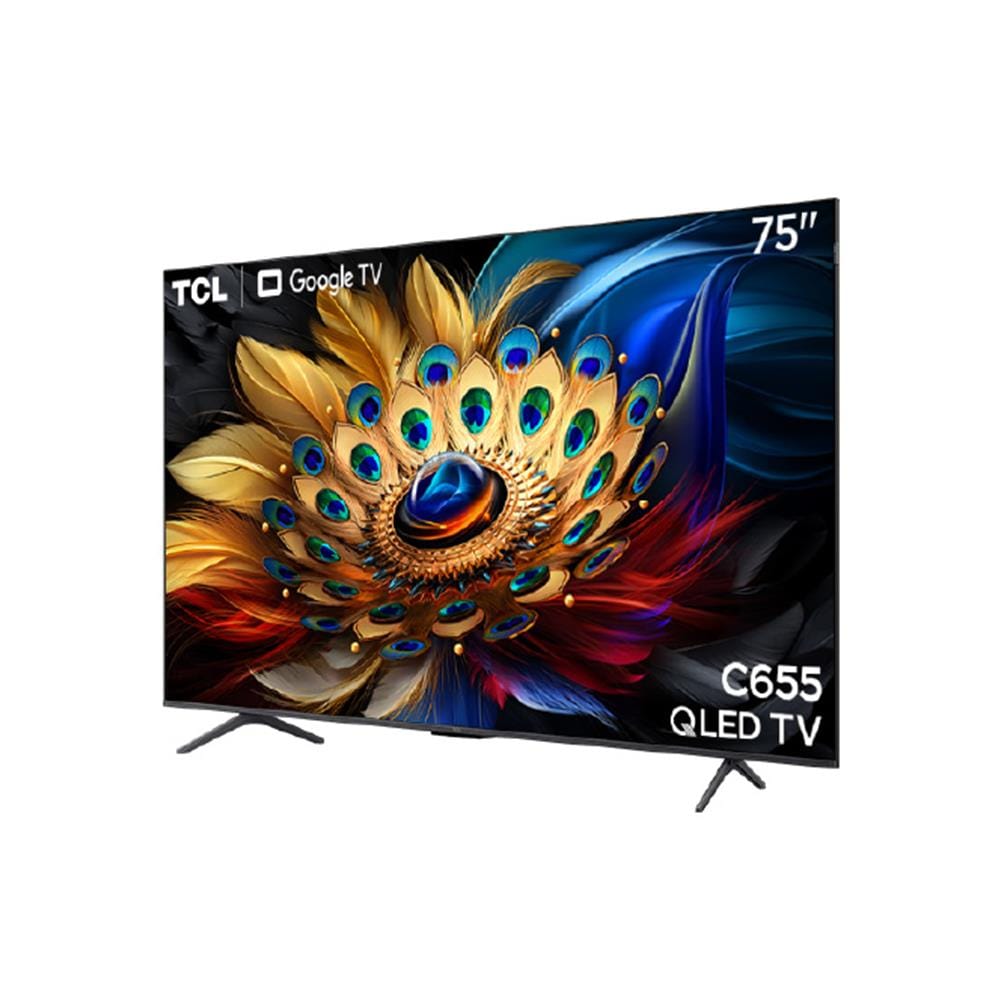 ทีวีคิวแอลอีดี 75 นิ้ว TCL (4K, QLED, GOOGLE TV) 75C655