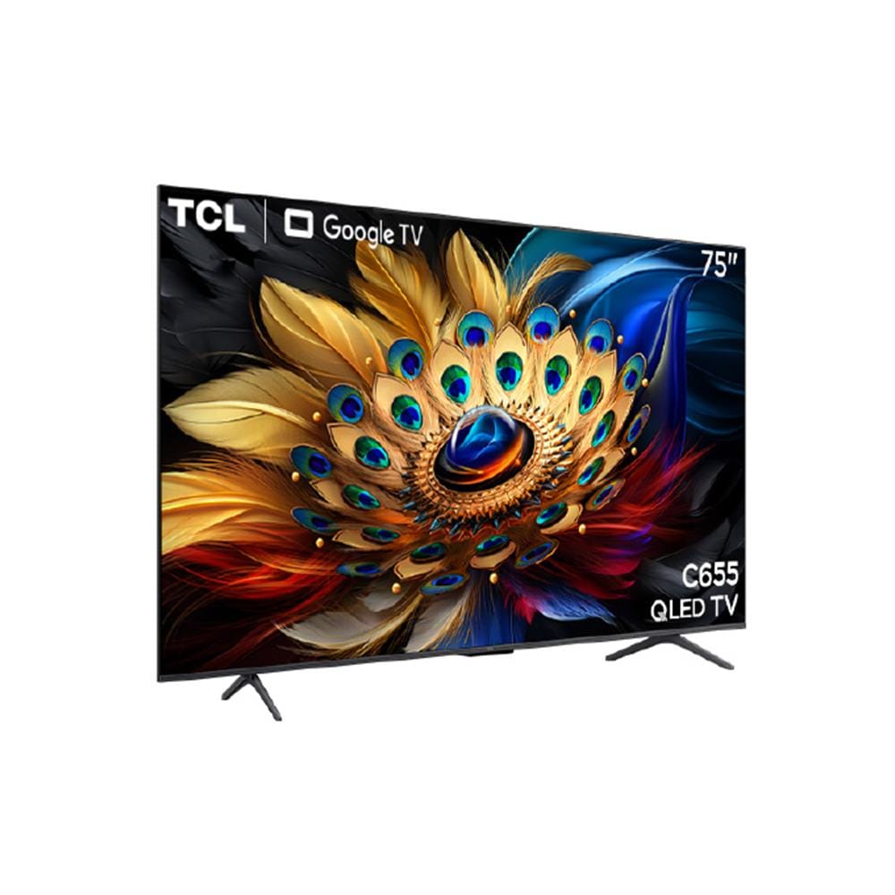 ทีวีคิวแอลอีดี 75 นิ้ว TCL (4K, QLED, GOOGLE TV) 75C655