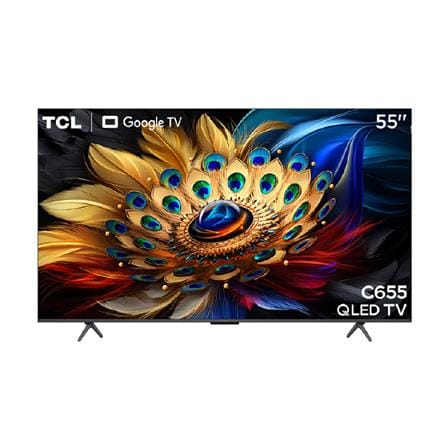 ทีวีคิวแอลอีดี 55 นิ้ว TCL (4K, QLED, GOOGLE TV) 55C655_0