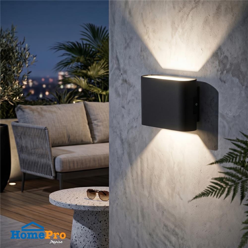 ไฟกิ่งภายนอก LED CARINI BO-T905 10 วัตต์ WARM WHITE สีดำ