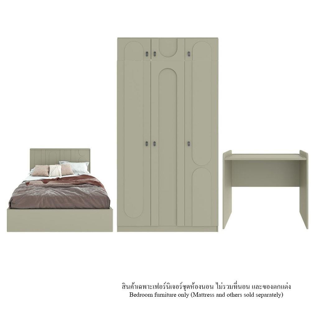ชุดห้องนอน 5 ฟุต SB FURNITURE LAVIQUE 59060388 สีครีม