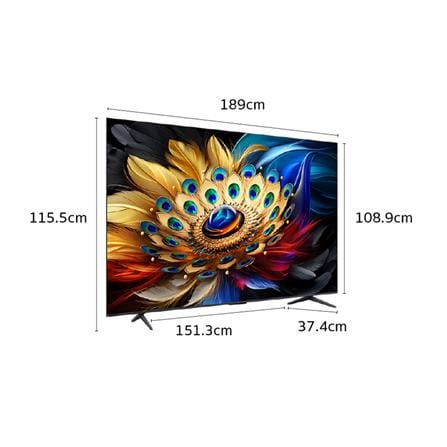 ทีวีคิวแอลอีดี 85 นิ้ว TCL (4K, QLED, GOOGLE TV) 85C655_5