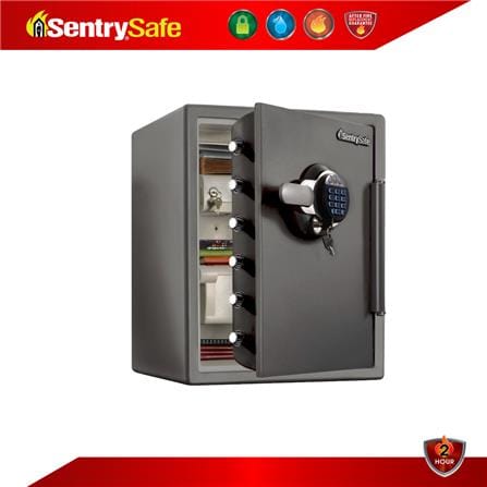 ตู้นิรภัย ELECTRONIC SENTRYSAFE STW205GYC สีเทา/ดำ_1