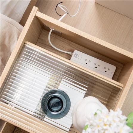 ตู้ข้างเตียง SB FURNITURE VALLEY 19230516 40 ซม. สีไม้อ่อน_6