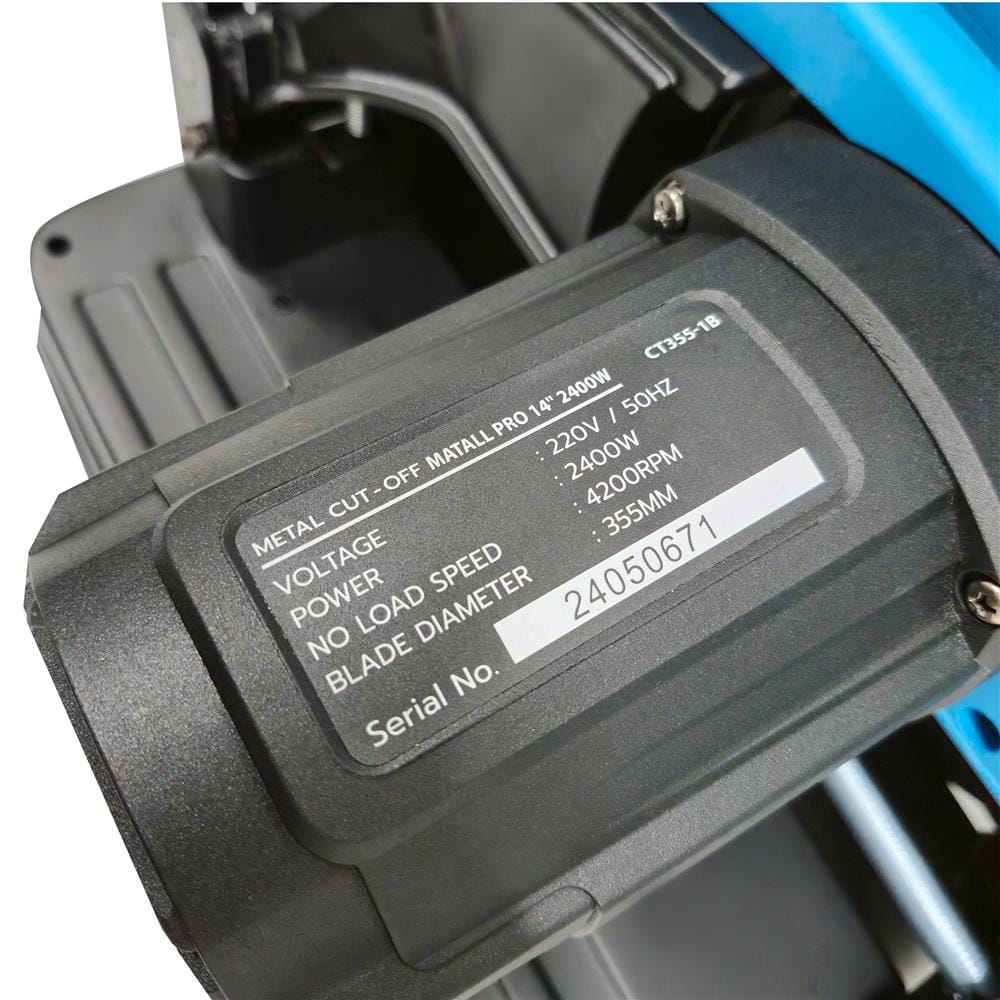 เครื่องตัดไฟเบอร์ MATALL PRO CT355-1B 14 นิ้ว 2400 วัตต์