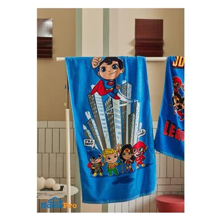 ผ้าขนหนู SATIN PLUS DCSF 24X48 นิ้ว สีฟ้า_3