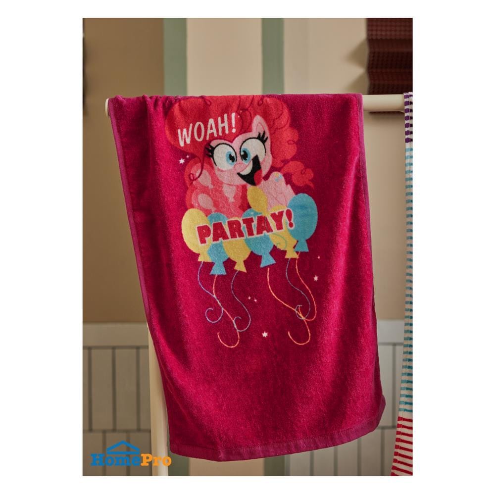 ผ้าขนหนู SATIN PLUS MY LITTLE PONY 15X30 นิ้ว สีชมพู