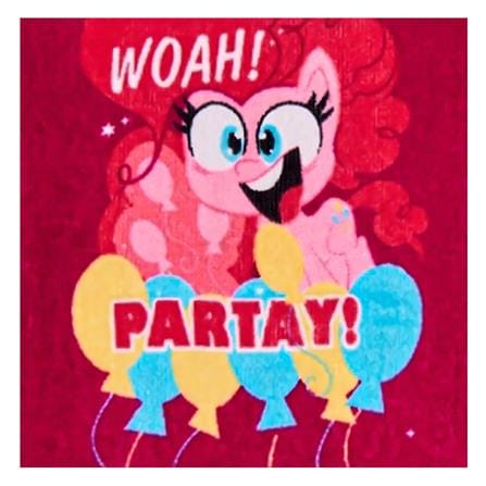 ผ้าขนหนู SATIN PLUS MY LITTLE PONY 15X30 นิ้ว สีชมพู_2