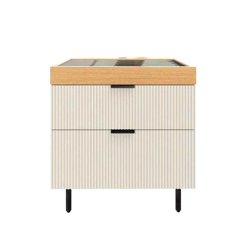 ตู้ข้างเตียง SB FURNITURE 19228161 WHIZ 50 ซม. สีเทาอ่อน