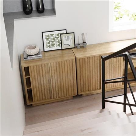 ตู้เตี้ย SB FURNITURE VALLEY 19230520 80 ซม. สีไม้อ่อน_3