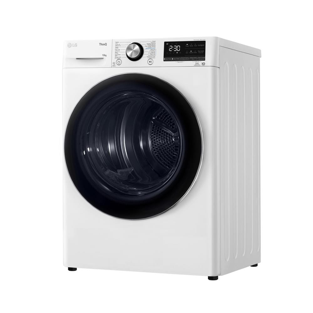 เครื่องอบผ้าฝาหน้า LG RV10VHP3W1 10 กก. HEAT PUMP สีขาว