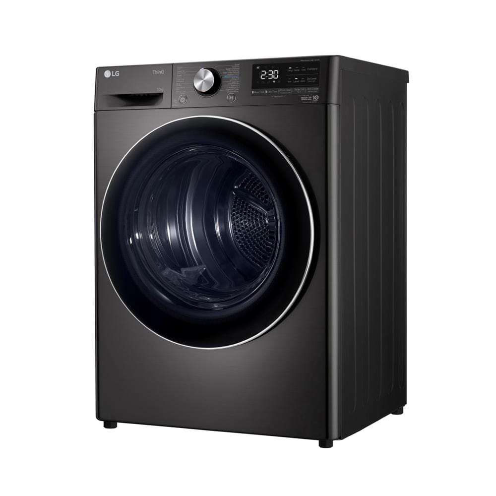 เครื่องอบผ้าฝาหน้า LG RV10VHP2B 10 กก. HEAT PUMP สีดำ