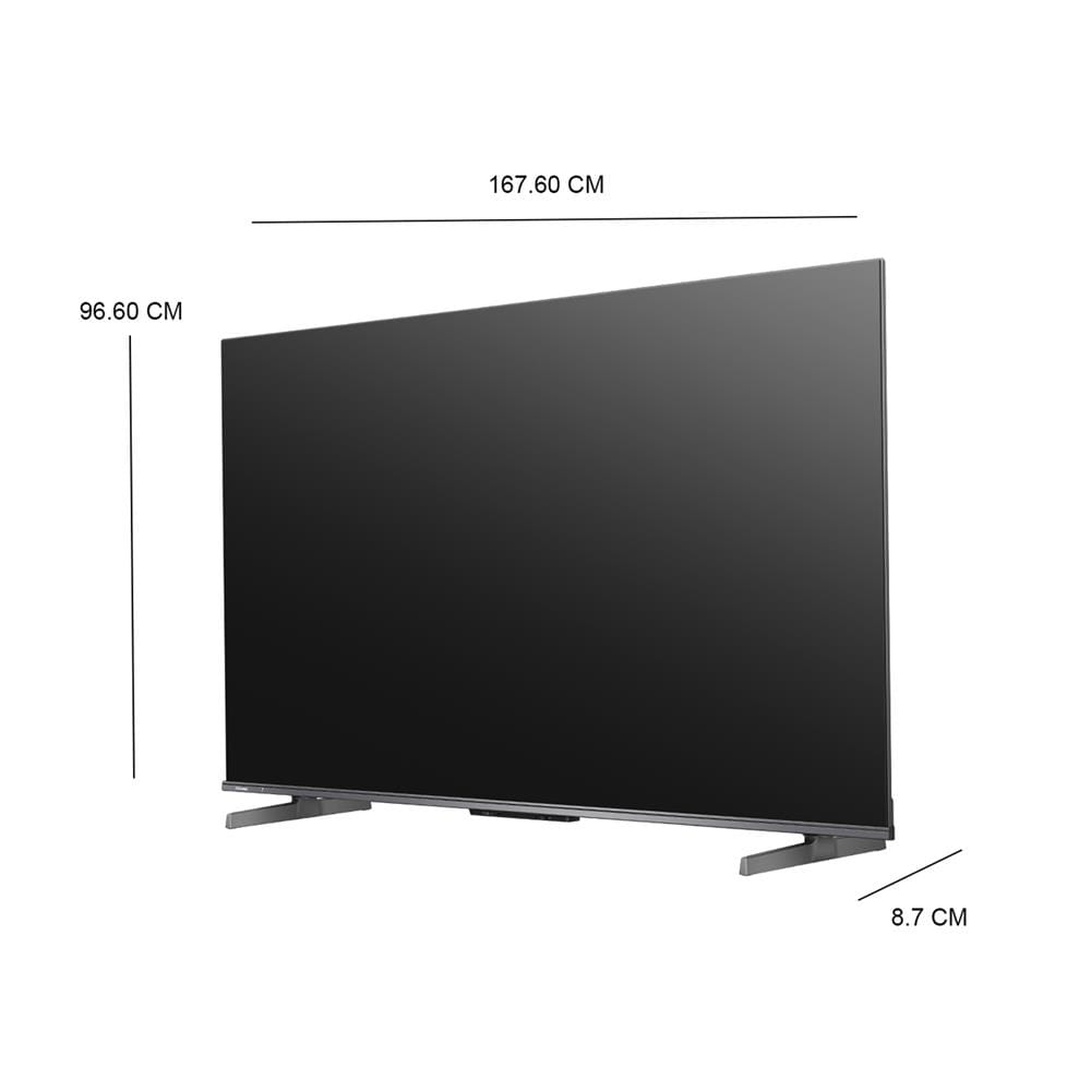 ทีวีคิวแอลอีดี 75 นิ้ว HISENSE (4K, QLED, GOOGLE TV) 75Q6N