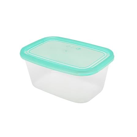 กล่องอาหารเหลี่ยม 1 ลิตร KECH NOLA แพ็ก 3 กล่อง สีเขียว_2