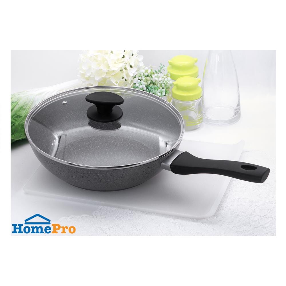 กระทะลึกพร้อมฝา 28 ซม. PINTINOX TABLO WOK IH