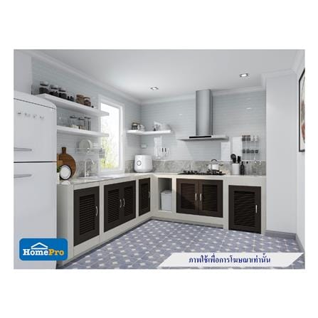 บานซิงค์เดี่ยว CABIN BELLA 44x64 ซม. สีโอ๊ก_3