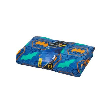 ผ้าขนหนู SATIN PLUS BATMAN 15X30 นิ้ว สีฟ้า_0