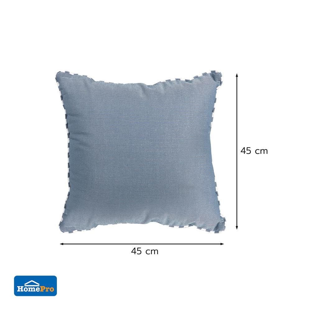 หมอนอิง HOME LIVING STYLE WOLLENA 18X18 นิ้ว สีน้ำเงิน
