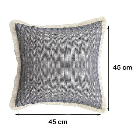 หมอนอิง HOME LIVING STYLE WAVERLY 18X18 นิ้ว สีน้ำเงิน_5