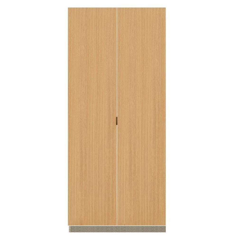 ตู้เสื้อผ้า 2 บานเปิด SB BUILT IN WARDROBE PLUS 59061082 100 ซม. สีโอ๊ค