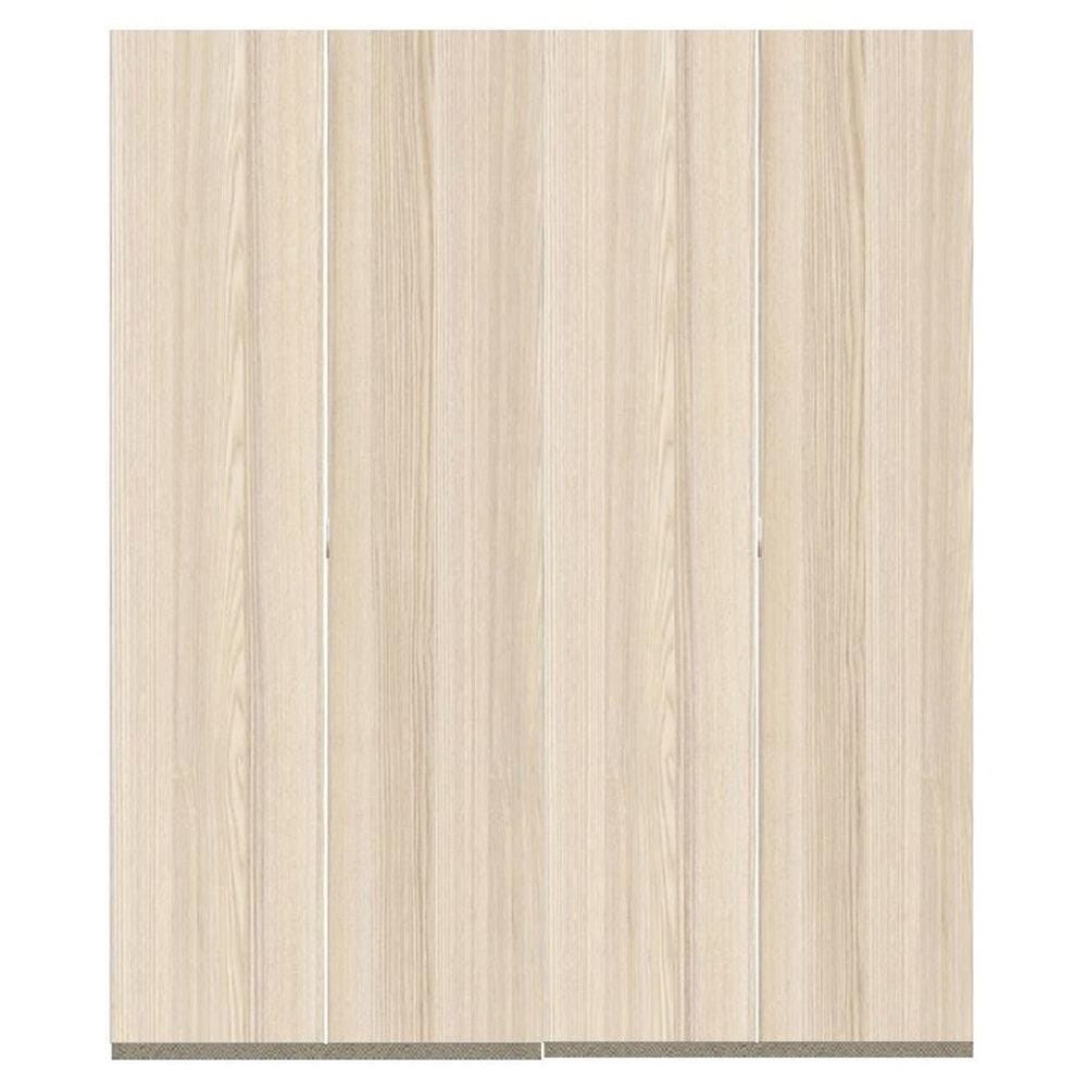 ตู้เสื้อผ้า 4 บานเปิด SB BUILT IN WARDROBE PLUS 59061076 200 ซม. สี CANYON OAK