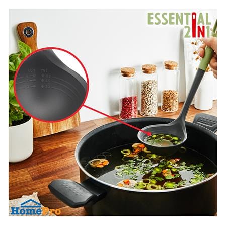 กระบวยกลม 27 ซม. TEFAL ESSENTIAL 2 IN 1 K2791224 สีเขียว_5