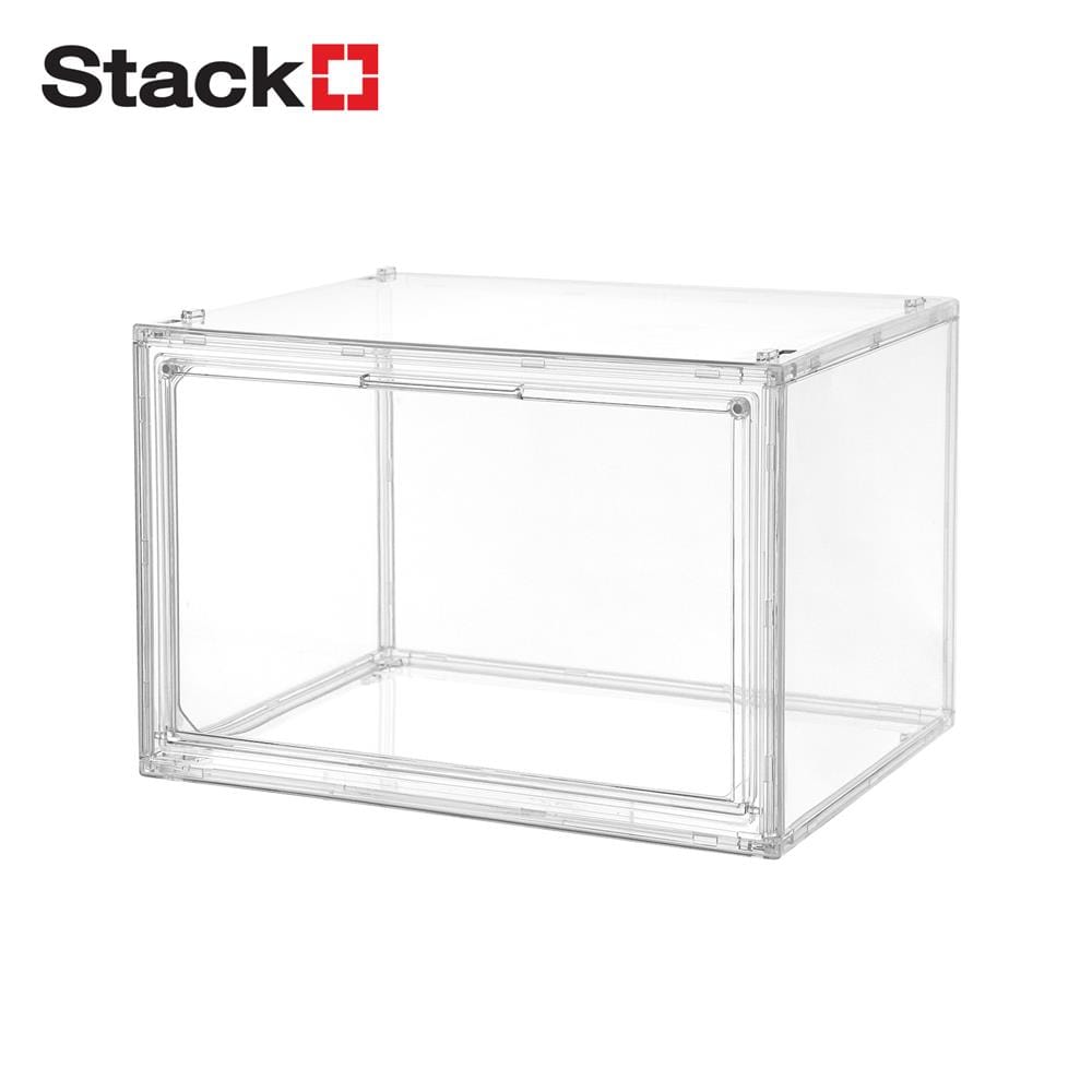 กล่องจัดเก็บฝาเปิด โมเดล STACKO KLEAR 36x27x24 ซม. สีใส