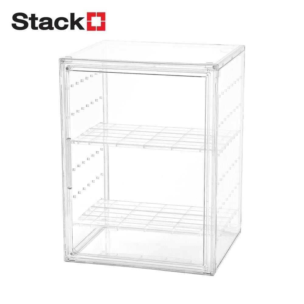 กล่องจัดเก็บโมเดล มีแท่นวาง STACKO KLEAR 24x27x36 ซม. สีใส