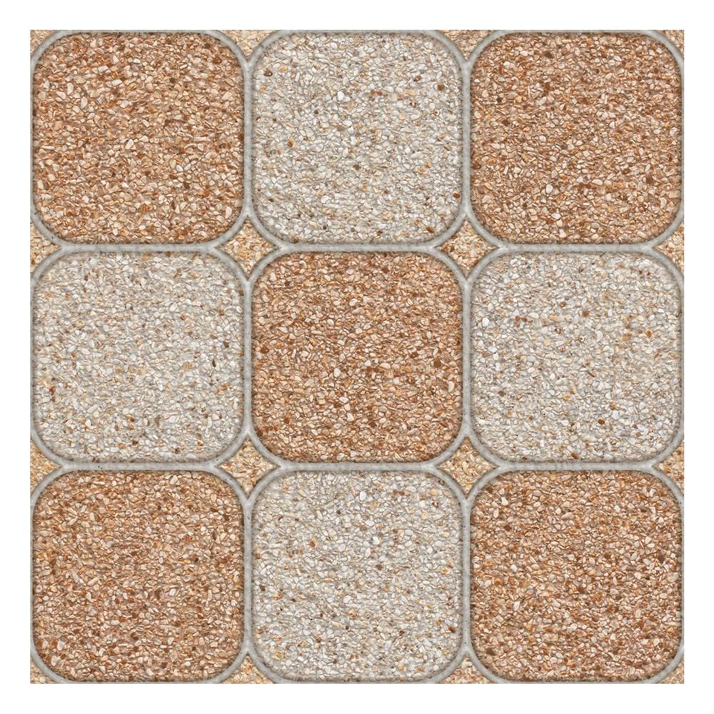 กระเบื้องพื้น 40x40 ซม. TARA อาช่า น้ำตาล (CIR) PM 0.96 ตร.ม.