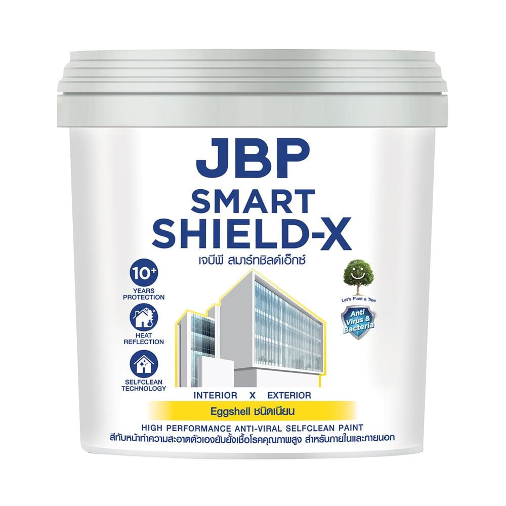 สีน้ำทาภายนอก JBP SMART SHIELD-X BASE D เนียน 1 แกลลอน