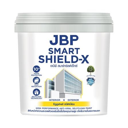 สีน้ำทาภายนอก JBP SMART SHIELD-X BASE C เนียน 1 แกลลอน_0