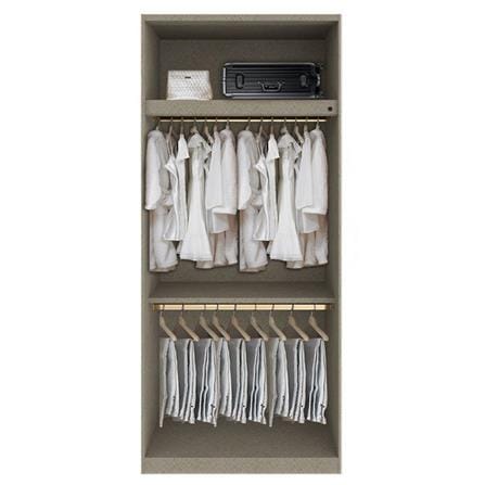 ตู้เสื้อผ้า 2 บานเปิด SB BUILT IN WARDROBE PLUS 59061088 100 ซม. สีโรสโกลด์_1
