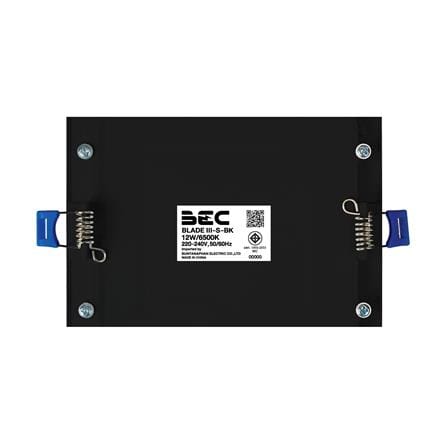 ดาวน์ไลท์ LED BEC BLADE III S-BK 6.5 นิ้ว 12 วัตต์ DAYLIGHT สีดำ_5