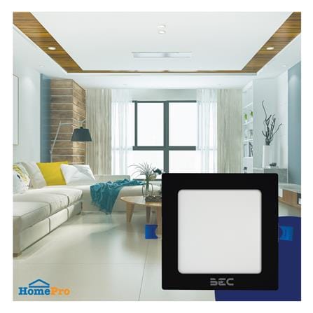 ดาวน์ไลท์ LED BEC BLADE III S-BK 6.5 นิ้ว 12 วัตต์ DAYLIGHT สีดำ_3