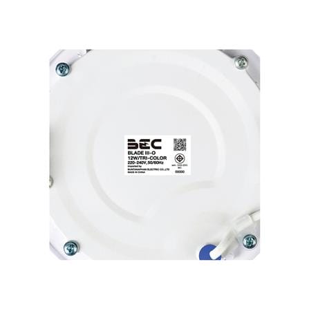 ดาวน์ไลท์ LED BEC BLADE III-O 12WTRI 6.6 นิ้ว 12 วัตต์ DAYLIGHT/COOL WHITE/WARM WHITE สีขาว_5