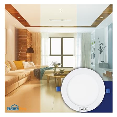 ดาวน์ไลท์ LED BEC BLADE III-O 12WTRI 6.6 นิ้ว 12 วัตต์ DAYLIGHT/COOL WHITE/WARM WHITE สีขาว_3