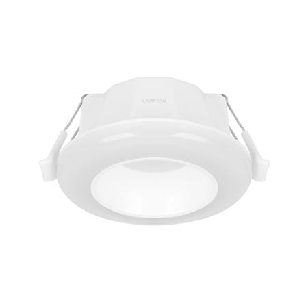 ดาวน์ไลท์ LED LAMPTAN SWOP 3.7 นิ้ว 9 วัตต์ DAYLIGHT/COOL WHITE/WARM WHITE สีขาว_1