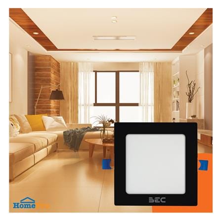 ดาวน์ไลท์ LED BEC BLADE III O-BK 5.7 นิ้ว 9 วัตต์ WARM WHITE สีดำ_3
