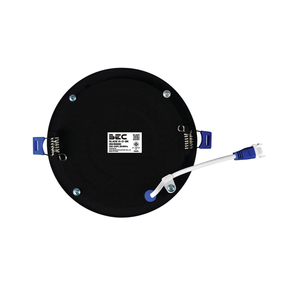 ดาวน์ไลท์ LED BEC BLADE III O-BK 5.6 นิ้ว 9 วัตต์ DAYLIGHT สีดำ