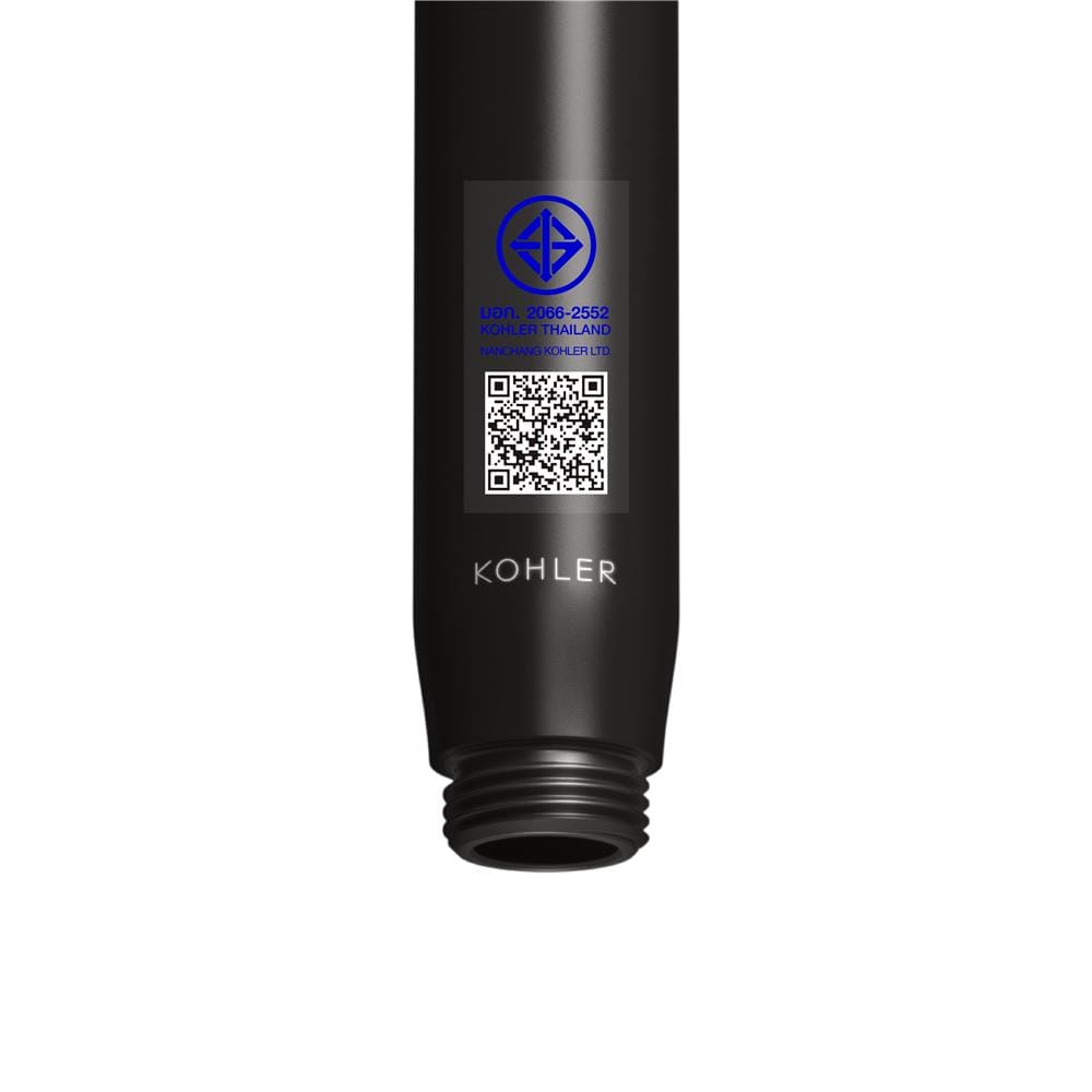 หัวฝักบัวสายอ่อน 3 ระดับ KOHLER K-28695T-BL สีดำ