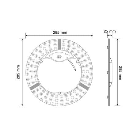 หลอด LED HI-TEK LENS MODULE 55 วัตต์ DAYLIGHT_4