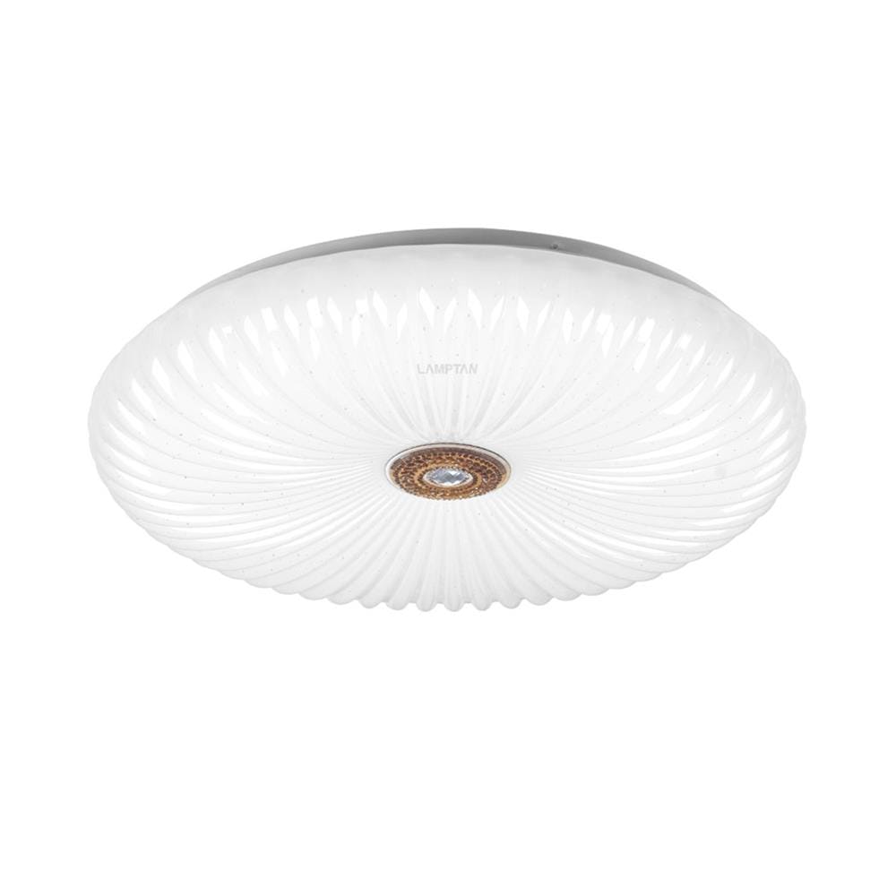 ไฟเพดาน LED LAMPTAN ASTER 19 นิ้ว 50 วัตต์ DAYLIGHT/COOL WHITE/WARM WHITE สีขาว