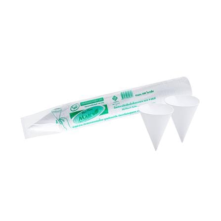 PAPER CONE CUPS 115ML MARI 200PCS