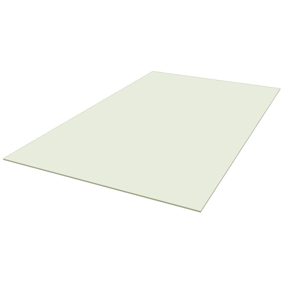 บอร์ด ผนัง ขอบเรียบ TPI 8 มม. 120X240X0.8 ซม. สีธรรมชาติ