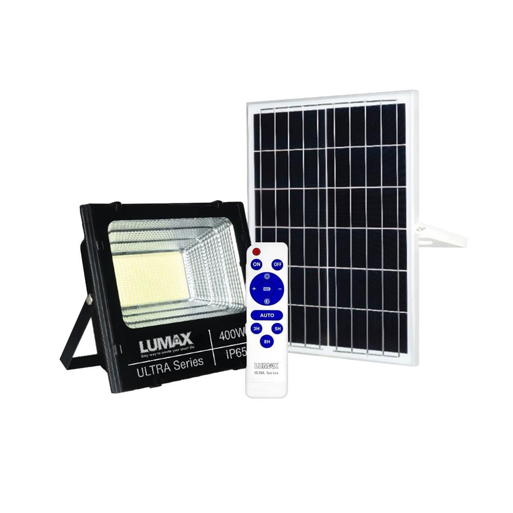 ไฟสปอตไลท์ SOLAR LUMAX 74-00030 400 วัตต์ DAYLIGHT สีดำ