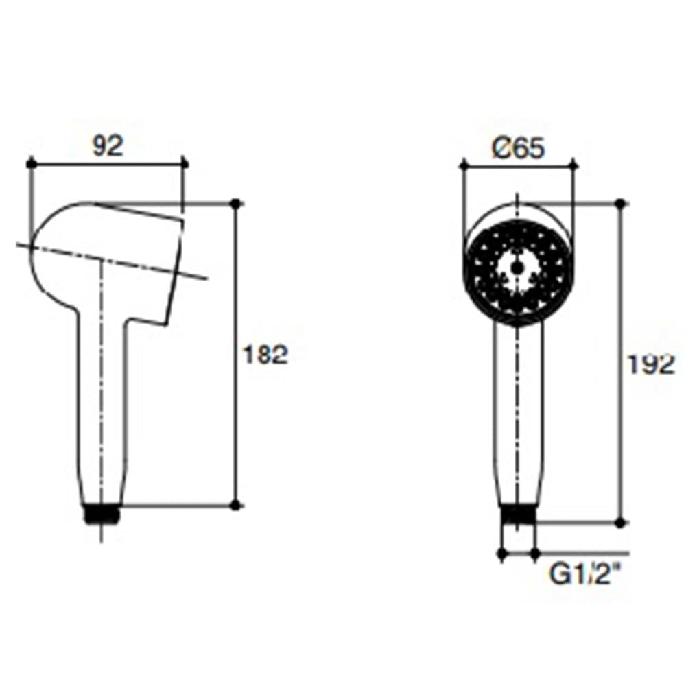หัวฝักบัวสายอ่อน KOHLER K-26286T-G-CP