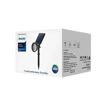 ไฟจัดสวน SOLAR PHILIPS BGC025 LED/RGBW BK 1.5 วัตต์ RGB สีดำ_2