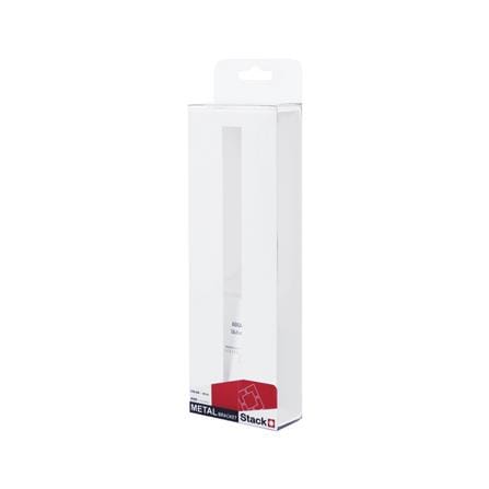 แขนรับชั้นเหล็ก STACKO NEAT 3x23x8 ซม. สีขาว_2