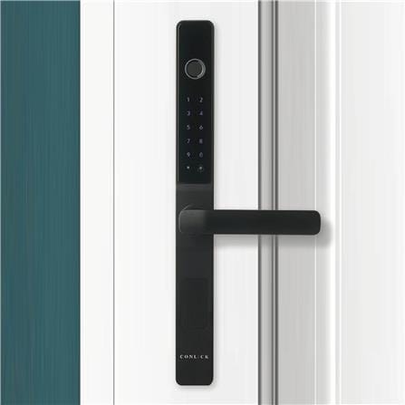 กลอนดิจิตอล CONLOCK CL-165FB สีดำ_4