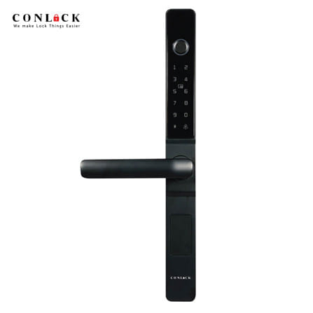 กลอนดิจิตอล CONLOCK CL-165FB สีดำ